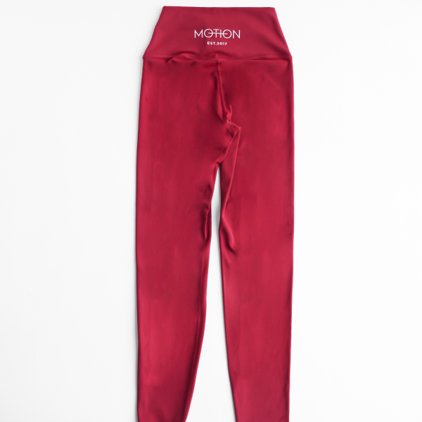 Red sport legging